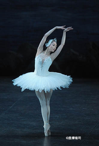 志賀育恵『白鳥の湖」C)鹿摩隆司